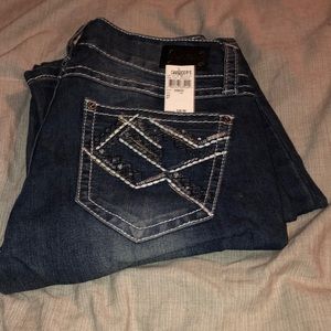 Wired Heart bootcut jeans 27x31